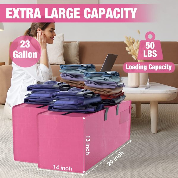 6 Pack Extra Large Moving Storage Bags