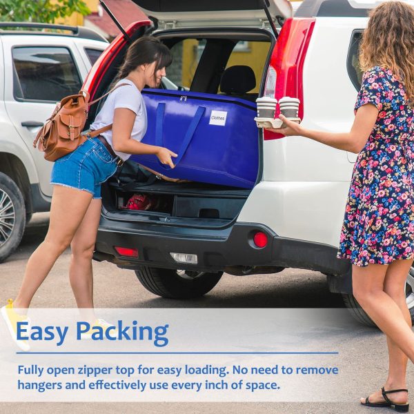 6 Pack Collapsible Moving Supplies Storage Bags