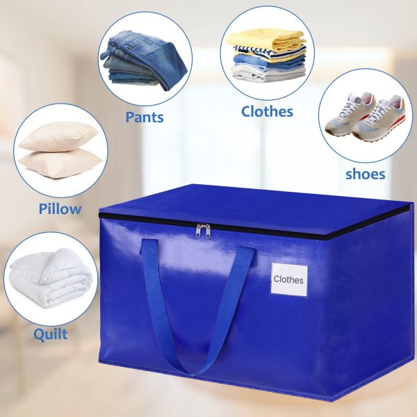 6 Pack Collapsible Moving Supplies Storage Bags