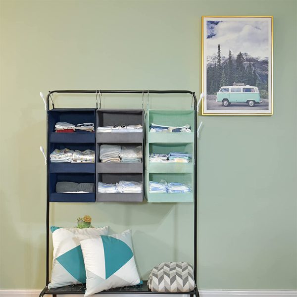 Shelf Hanging Closet Organizer and Storage Shelves