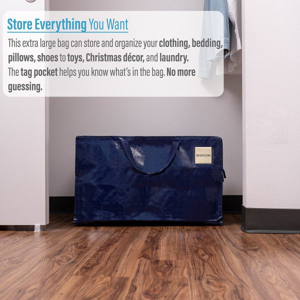 4 Pack Heavy Duty Oversized Storage Bag