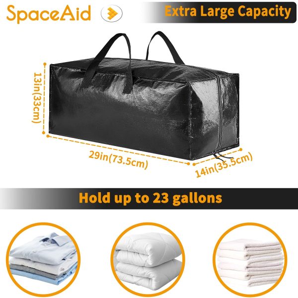 8 Pack Heavy Duty Extra Large Moving Storage Bags