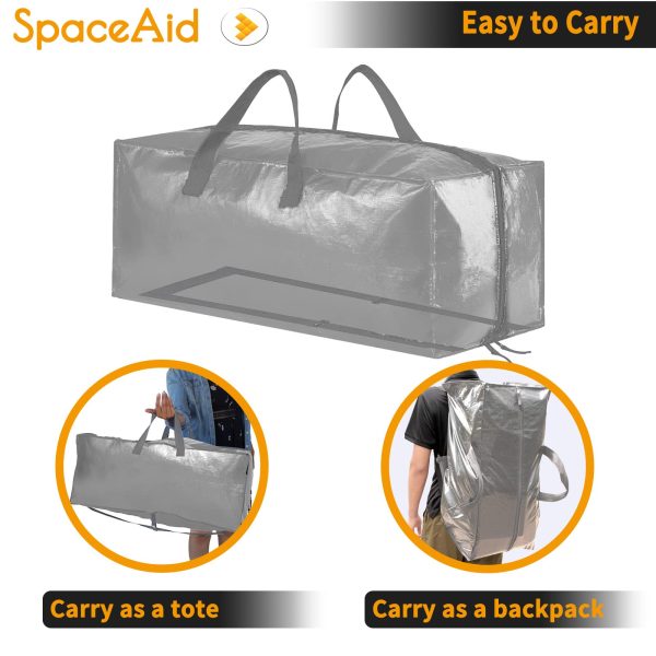 8 Pack Heavy Duty Extra Large Moving Storage Bags