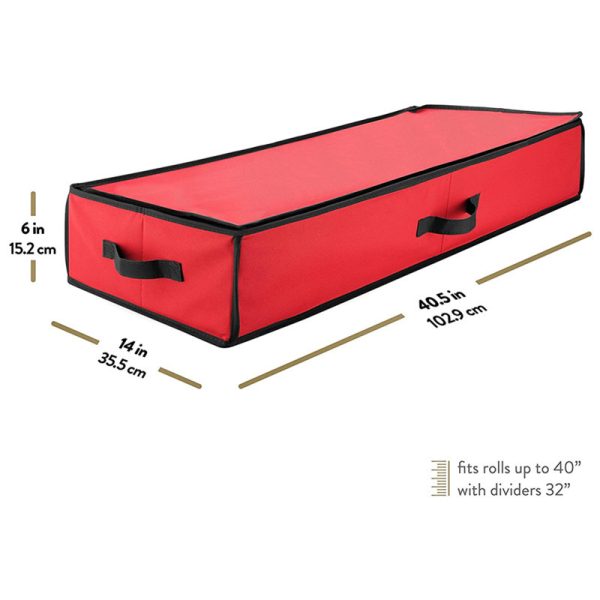 Christmas Premium Wrap Underbed Storage Box