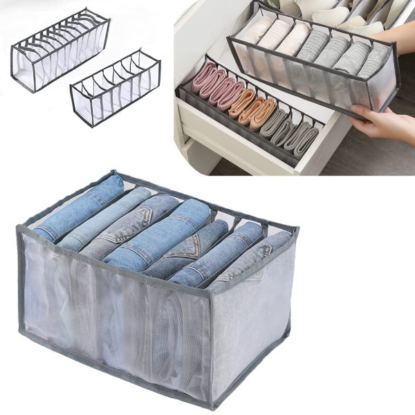 3Pcs Wardrobe Clothes Organizer Socks and Panties Storage Bag