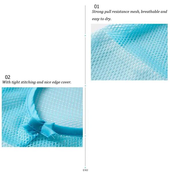 3 Pack Multipurpose Hanging Storage Mesh Bag