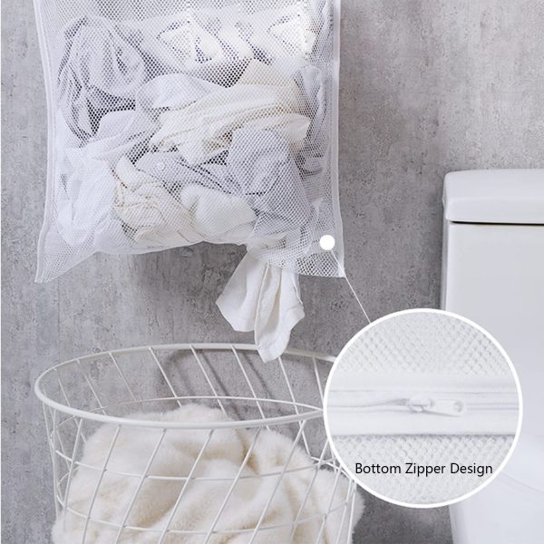 Large Portable Hanging Laundry Hamper Bag