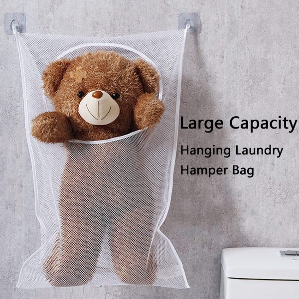 Large Portable Hanging Laundry Hamper Bag