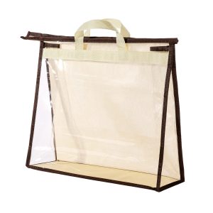 Clear Zipper Hanging Purse Storage Bag