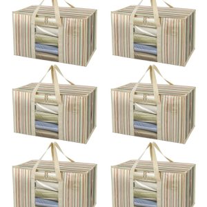 6 Pack Oversized Moving Storage Bags