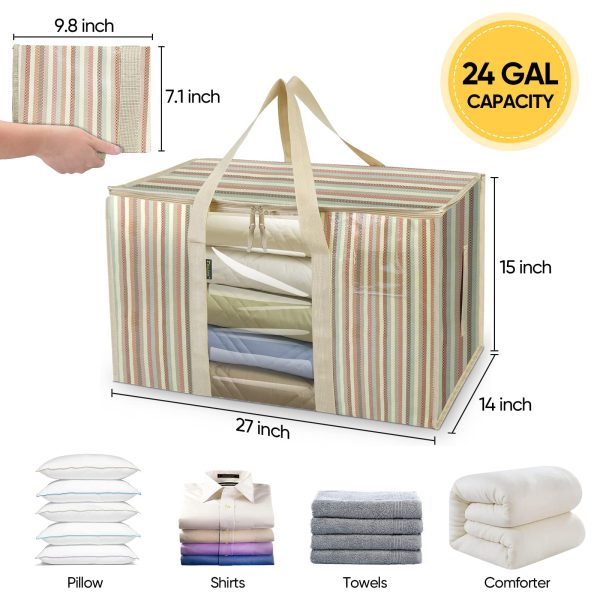 6 Pack Oversized Moving Storage Bags