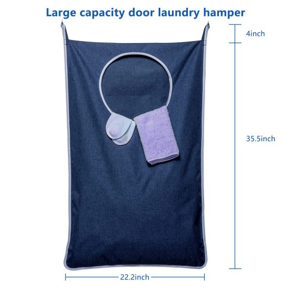 Hanging Laundry Hamper Storage Bag