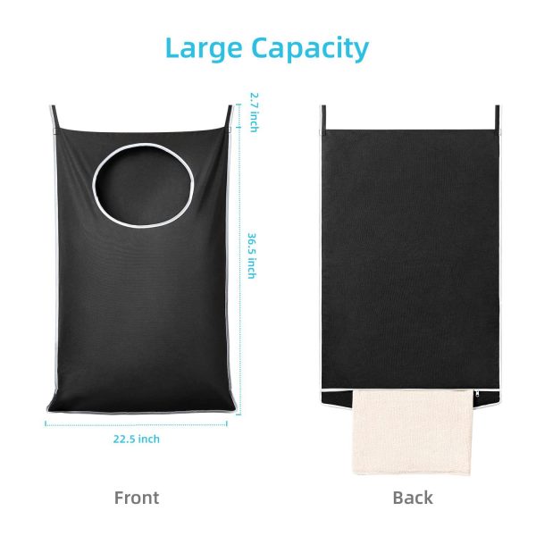 Hanging Laundry Hamper Storage Bag