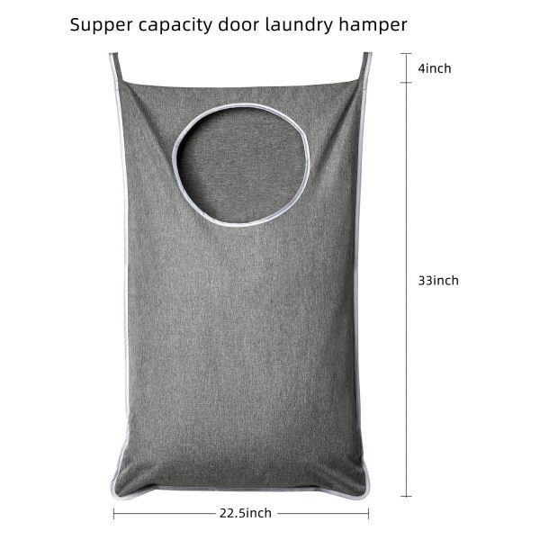 Hanging Laundry Hamper Storage Bag