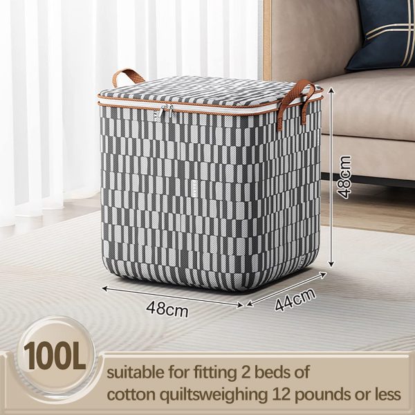 Large Capacity Portable Closet Storage Box