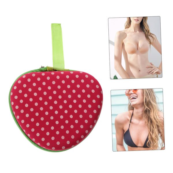 Heart Shaped Invisible Bra Storage Bag