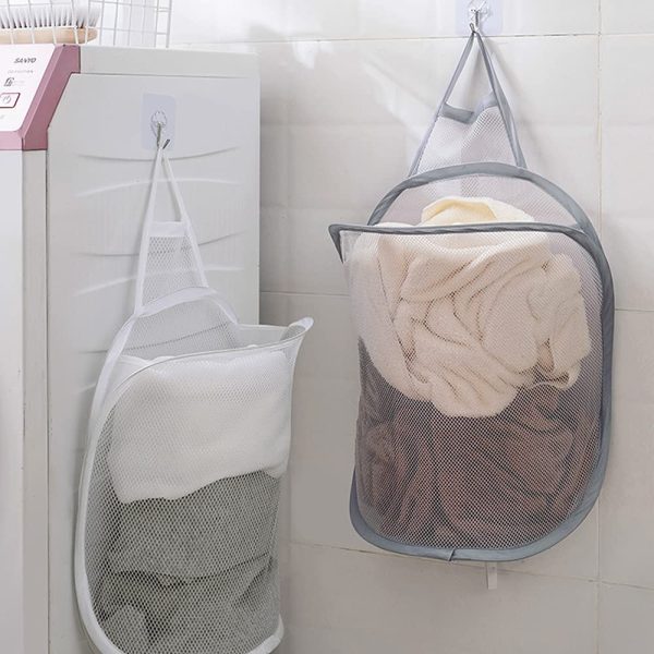 Collapsible Small Wall Laundry Basket