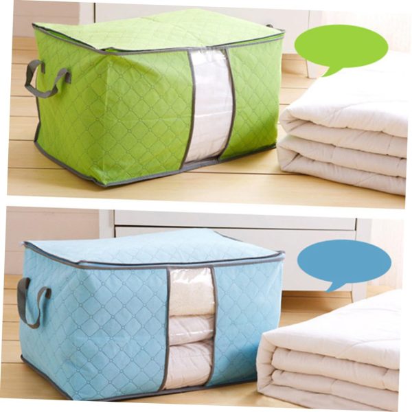 2pcs Bamboo Charcoal Quilt Receive Bags