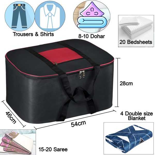 Storite Nylon Big Underbed Storage Bag