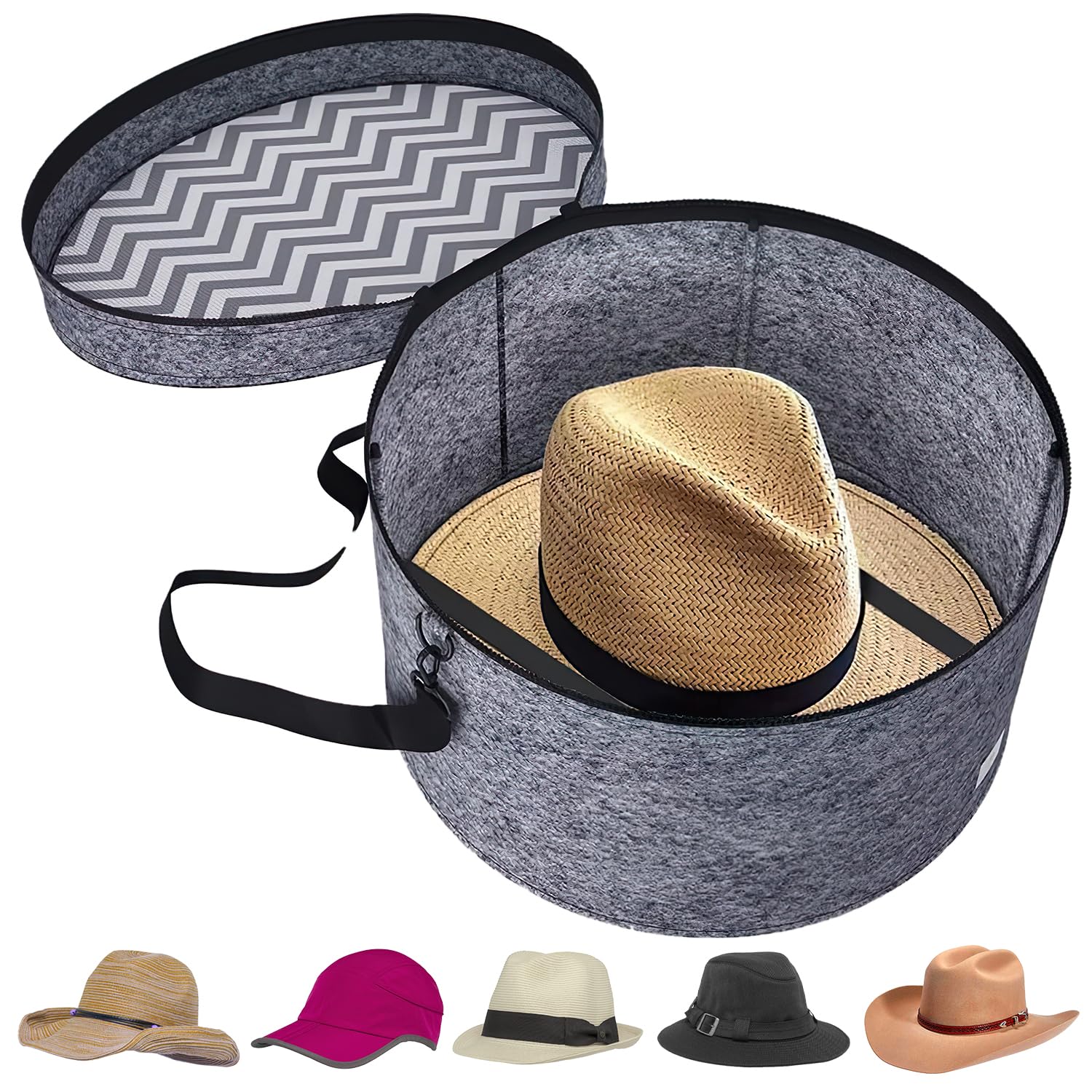 Protect Store Cowboy Hat Storage Box