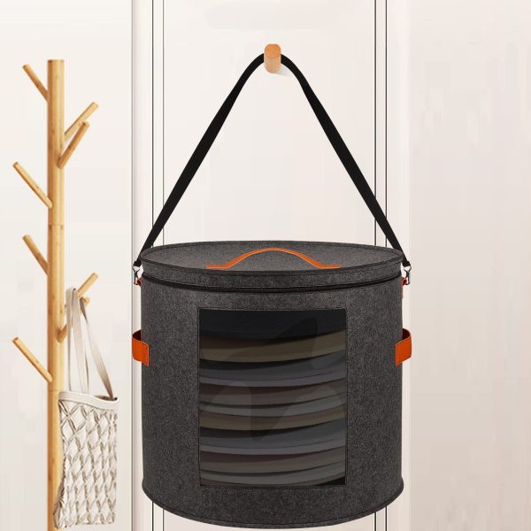 Oversized Cowboy Round Hat Storage Box