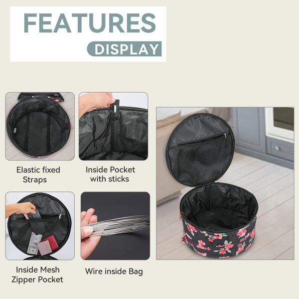 Dustproof Lid Round Hat Storage Box