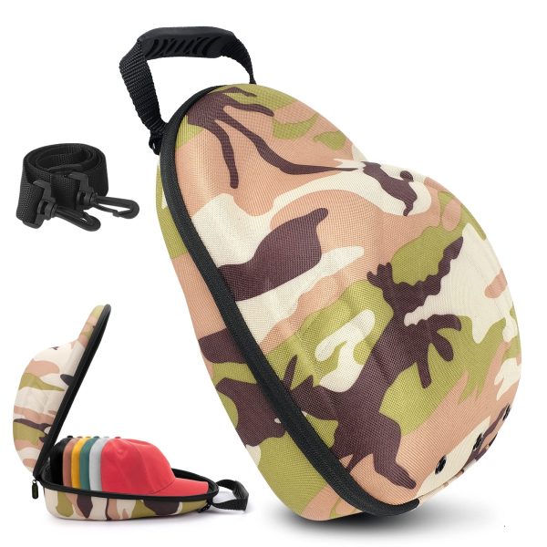 Adjustable Shoulder Strap Six Baseball Hat Storage Bag