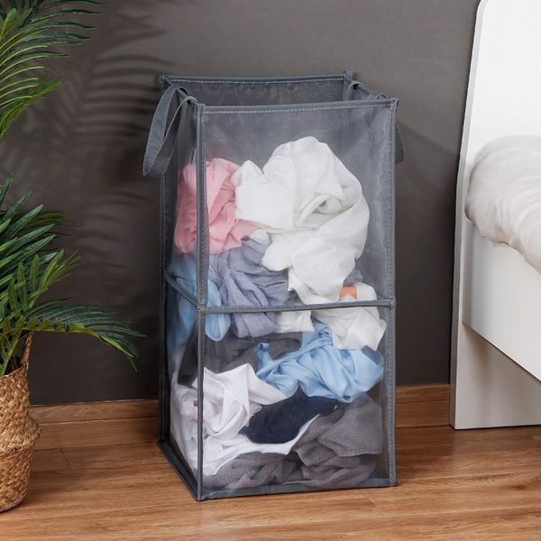 Collapsible Laundry Hamper Washing Storage Bag