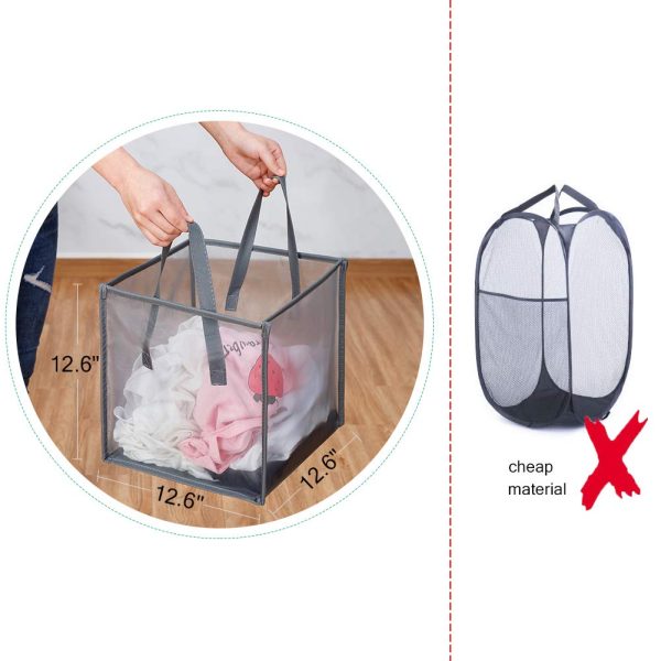 Collapsible Laundry Hamper Washing Storage Bag