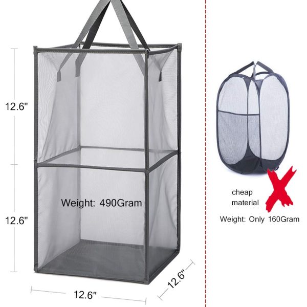 Collapsible Laundry Hamper Washing Storage Bag