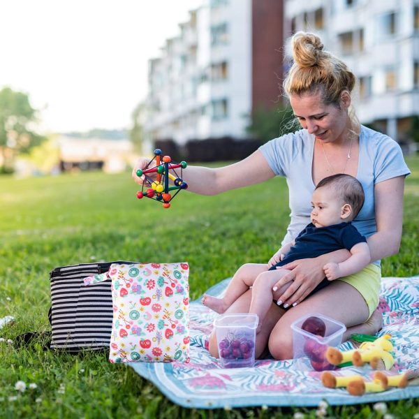 2 Pack Hanging Portable Baby Articles Storage Bags