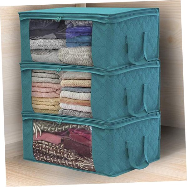 Zippered Fold Quilt Bedding Comforters Clothing Storage bag