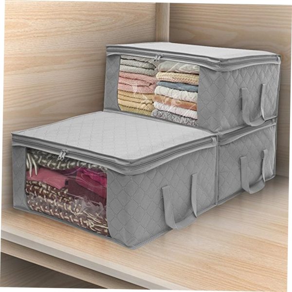 Zippered Fold Quilt Bedding Comforters Clothing Storage bag