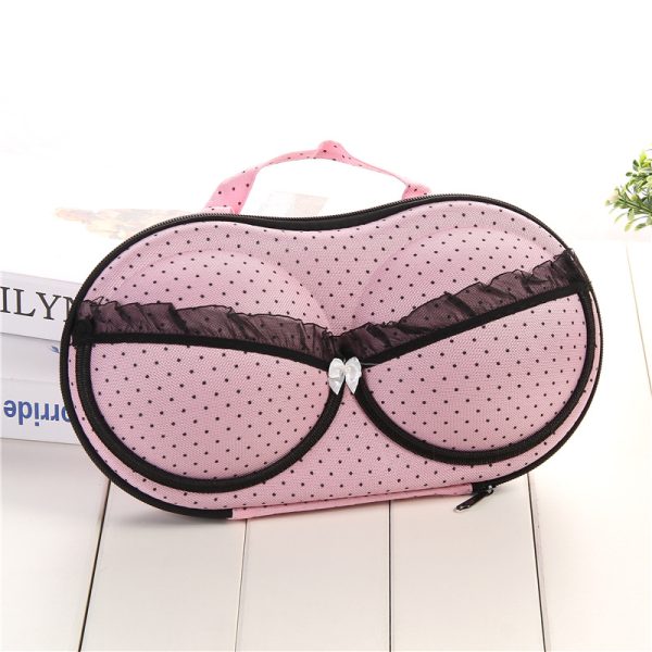 Zip Covered Portable Waterproof Bra Underwear Storage Bag