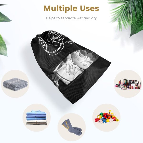 7 Pack Portable Waterproof Shoe Storage Bag