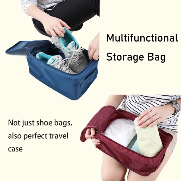 3 Pack Foldable Saving Shoe Storage Bags