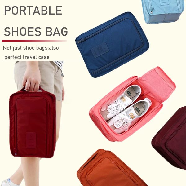 3 Pack Foldable Saving Shoe Storage Bags