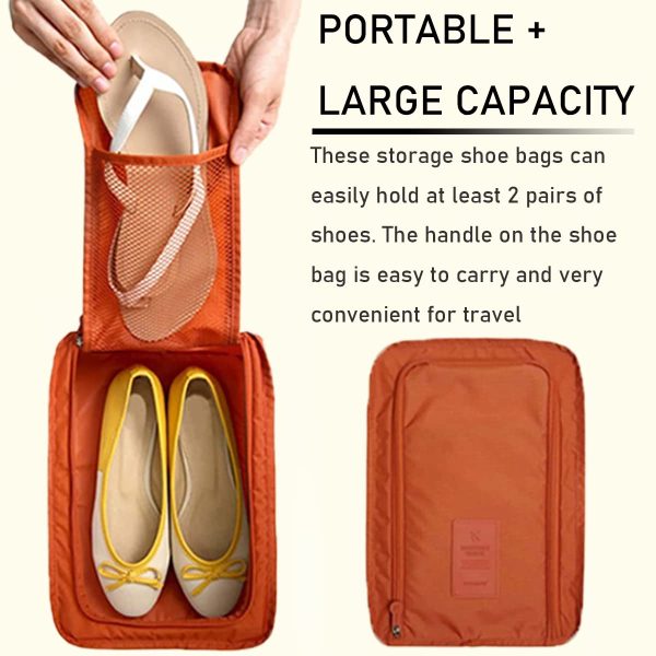 3 Pack Foldable Saving Shoe Storage Bags