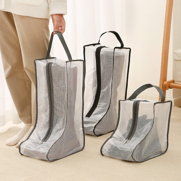 2 Pack Portable Short Tall Boots Protector Storage Bag