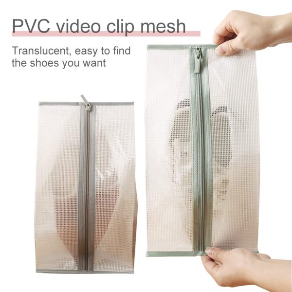 Large Foldable Clear Waterproof Packing Shoe Storage Bag