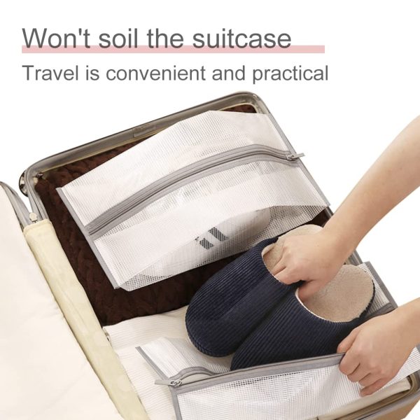 Large Foldable Clear Waterproof Packing Shoe Storage Bag