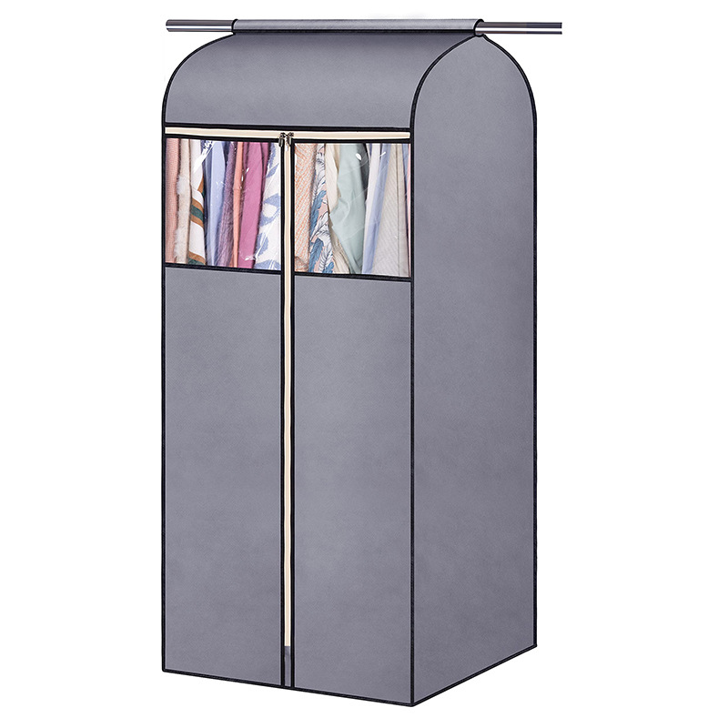 Clear Windows Garment Rack Hanging Garment Storage Bag