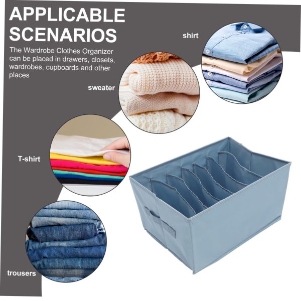 5 Pack Clothes Wardrobe Lingerie Shirts Skirts Clothing Storage Bags