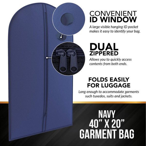 Heavy Duty Lightweight Suit Garment Storage Bag