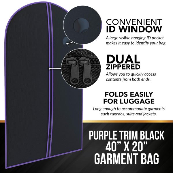 Heavy Duty Lightweight Suit Garment Storage Bag