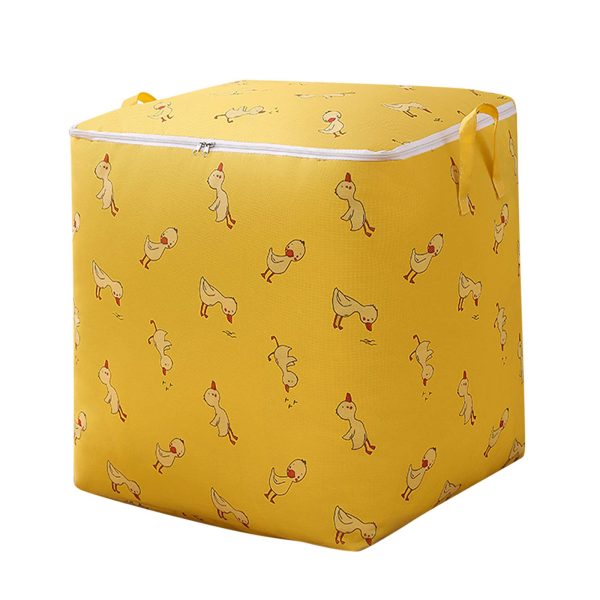 Foldable Wardrobe Cloth Yellow Duck Storage Box