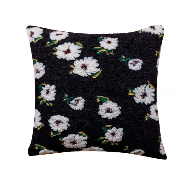 Geometric Floral Pillow - Simple Fresh Accent