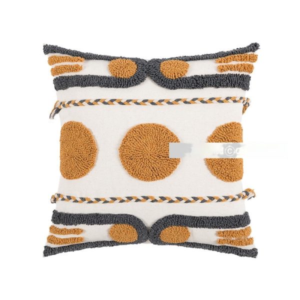 Moroccan Plush Pillow Cover - Textured Velvet