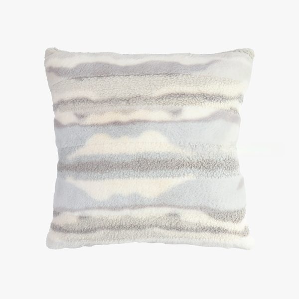 Nordic Tiger Print Pillow Cover - Plush Velvet Fabric