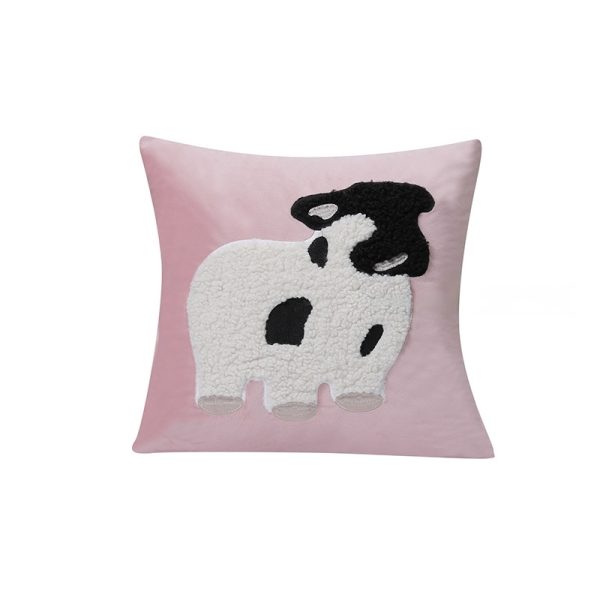 Nordic Cute Pillow Cover - Cozy Accent for Girls